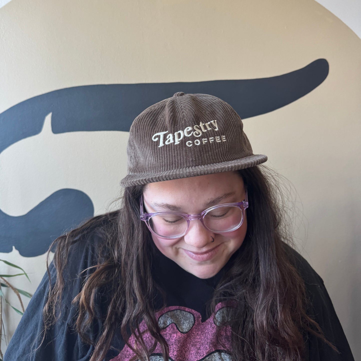 Corduroy Tapestry Coffee Hat