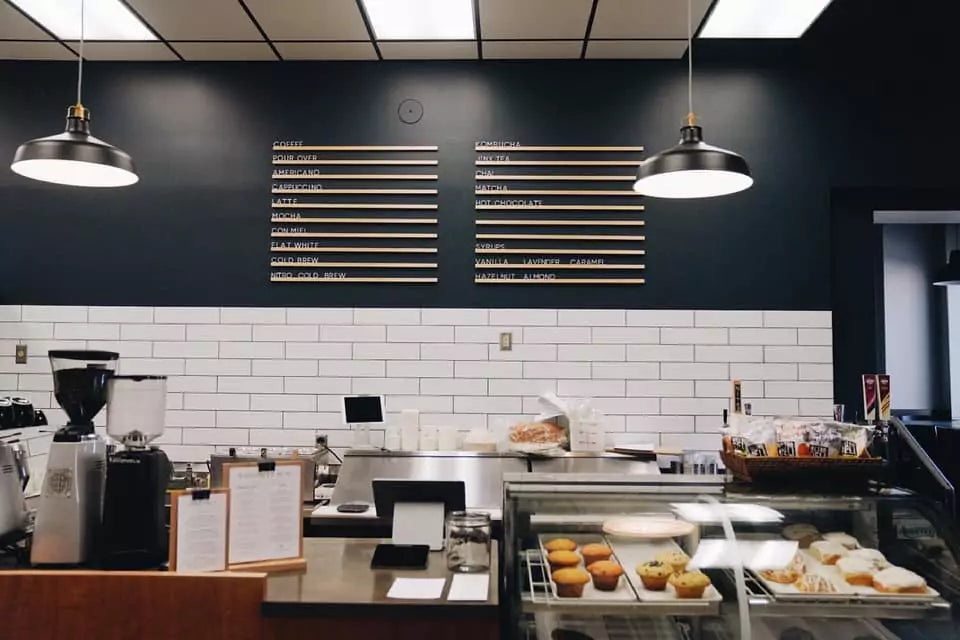 interior of Tapestry Coffee in Lakeville, MN