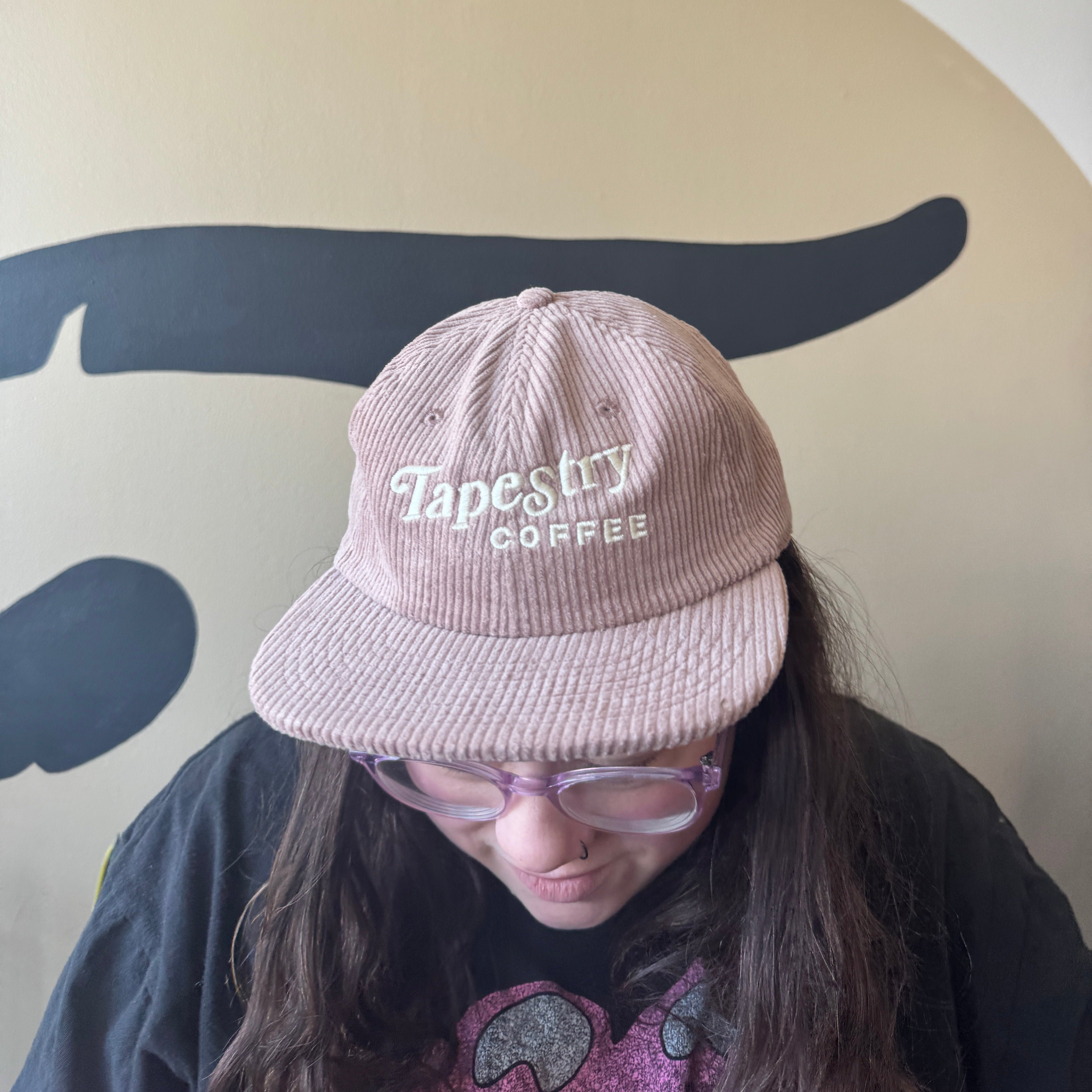 Corduroy Tapestry Coffee Hat