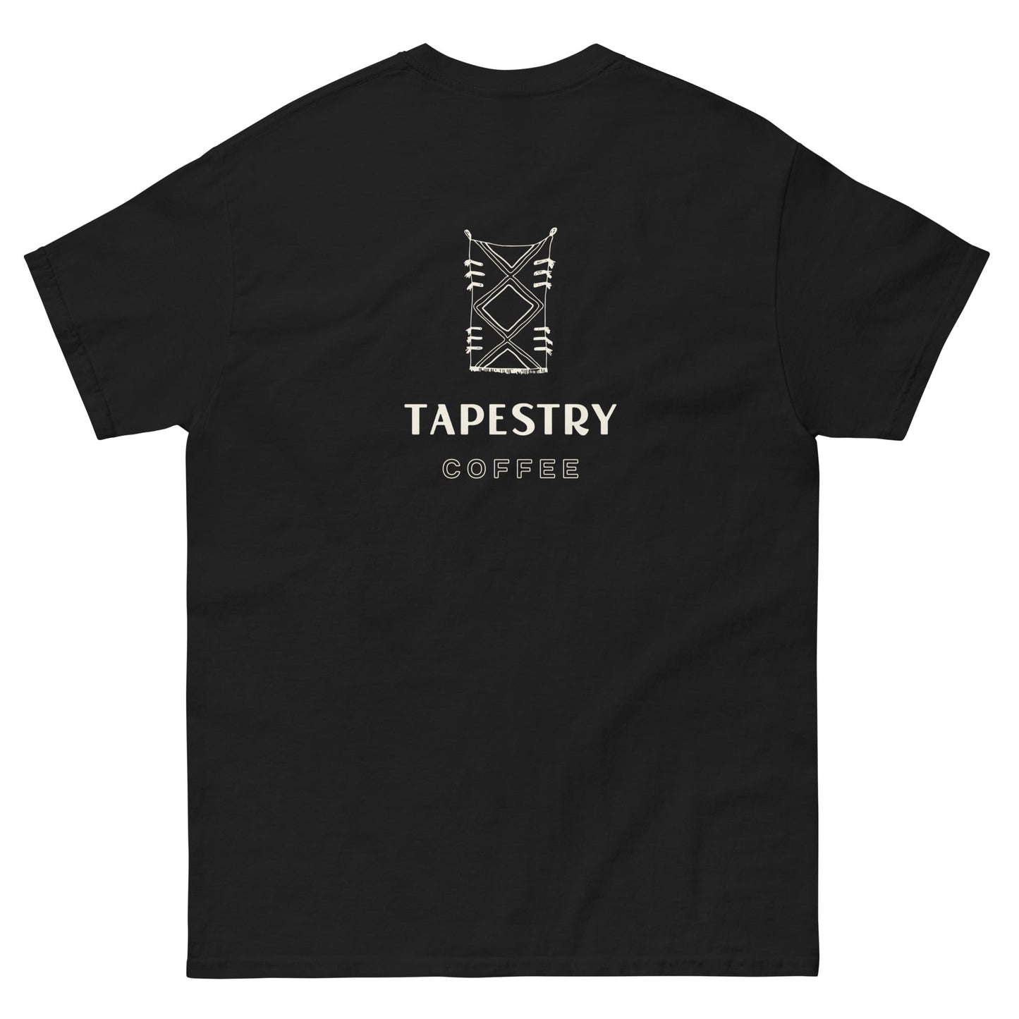 Tapestry T-Shirt - Black - Tapestry Coffee